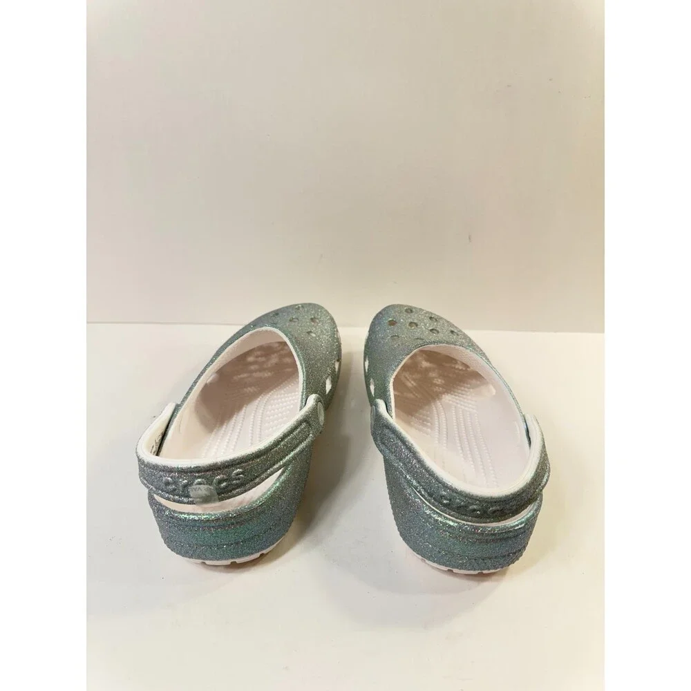 Crocs Juniors Kids Classic Glitter Clog US 5